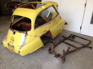 Isetta Bubble Car – Huge Restoration Job Restoration - image 181