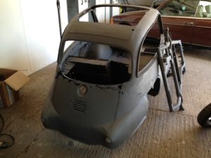 Isetta Bubble Car – Huge Restoration Job Restoration - image 191