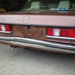 Mercedes 280 CE – Rear End Damage Restoration - image 4
