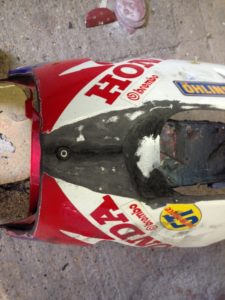 Honda RC45 Fairing Repair Restoration - image 3