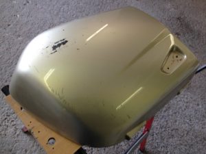 2013 Triumph Sprint GT 1050 Pannier Respray Restoration - image 3