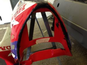 Honda RC45 Fairing Repair Restoration - image 5