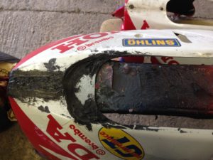 Honda RC45 Fairing Repair Restoration - image 11