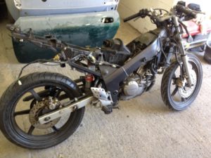 Honda CBR 125 Frame Straightening Restoration - image 1