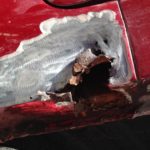 Volvo 1800 ES Rust Removal Restoration - image 61