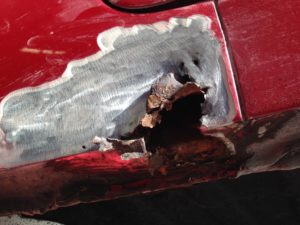 Volvo 1800 ES Rust Removal Restoration - image 61