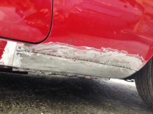 Volvo 1800 ES Rust Removal Restoration - image 72