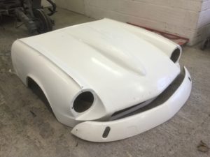 Triumph GT6 bonnet and front valance Restoration - image 4