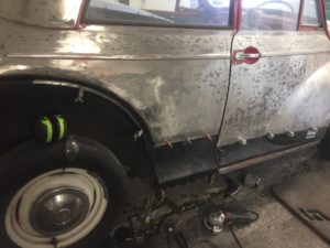 Morris Oxford Chassis Welding Restoration - image 16