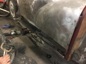 Morris Oxford Chassis Welding Restoration - image 14