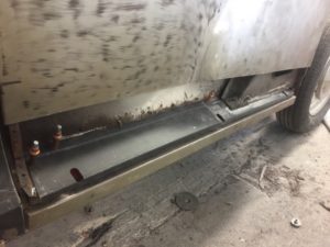 Morris Oxford Chassis Welding Restoration - image 15