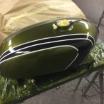 Honda CB 350 fuel tank respray Restoration - image 7