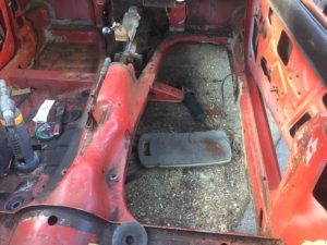 Triumph Spitfire floor restoration Restoration - image 33