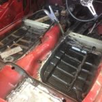 Triumph Spitfire floor restoration Restoration - image 39