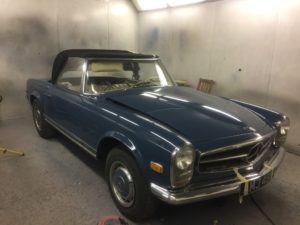 1967 Mercedes SL280 Respray. Restoration - image 4