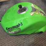 Kawasaki fuel tank repair Restoration - image 19