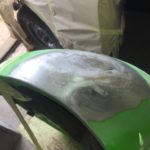 Kawasaki fuel tank repair Restoration - image 16