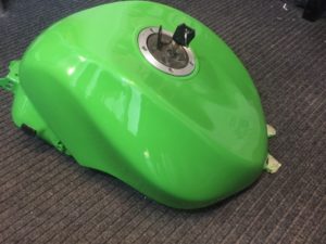 Kawasaki fuel tank repair Restoration - image 20