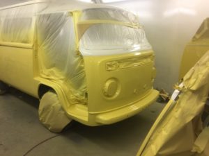 VW Camper van Respray Restoration - image 42