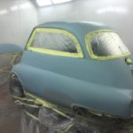 Isetta bubble car respray in progress Restoration - image 44