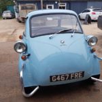 Isetta bubble car respray in progress Restoration - image 47