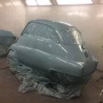 Isetta bubble car respray in progress Restoration - image 39