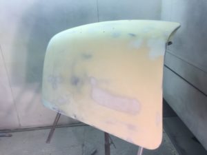 Lancia Appia boot lid restoration in progress Restoration - image 4