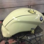 Motorcycle fuel tank repair. 1997 BMW R1200C Restoration - image 3