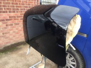 Lancia Appia boot lid restoration in progress Restoration - image 7