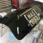 Lancia Appia boot lid restoration in progress Restoration - image 6