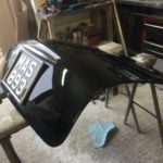 Lancia Appia boot lid restoration in progress Restoration - image 8