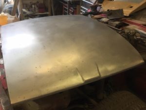 MG Bonnet Restoration - image 2