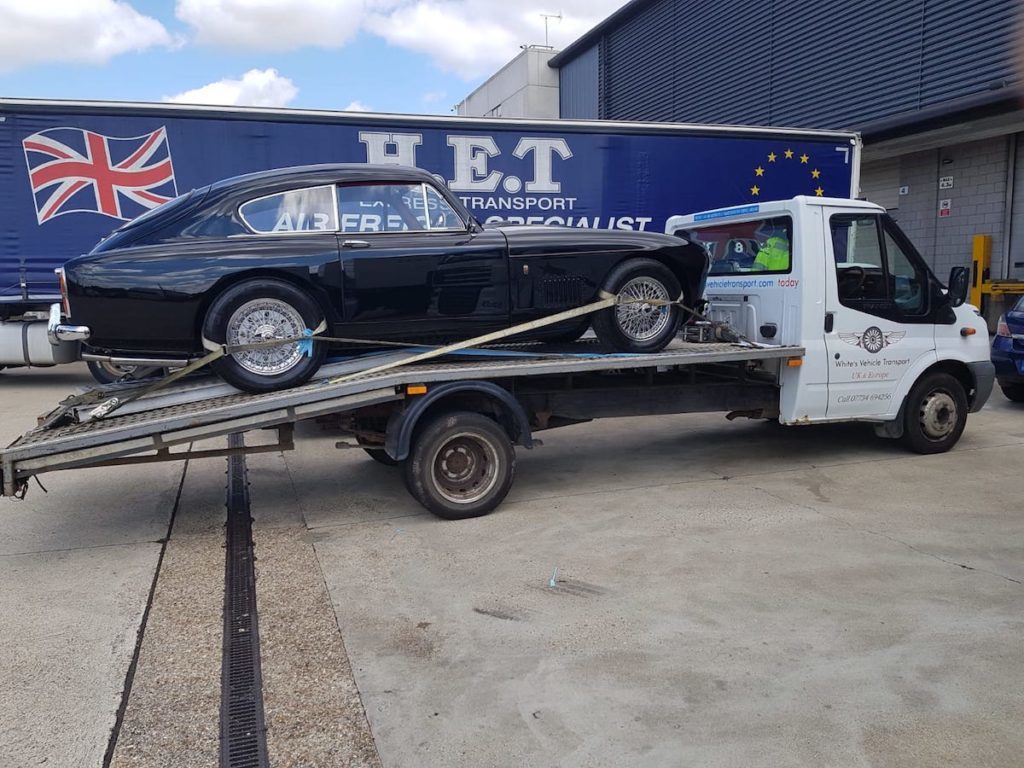Aston Martin Car Transport Restoration