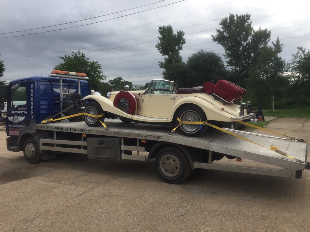 Mercedes Benz 540k Special Cabriolet Car Transport Restoration
