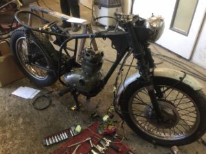 1969 Triumph Trophy 250 TR25 Restoration - image 2