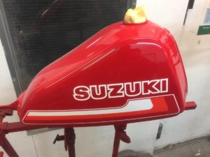 1980 TS 250 ER Suzuki Restoration - image 5