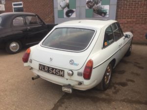 1973 MGB GT Restoration - image 1