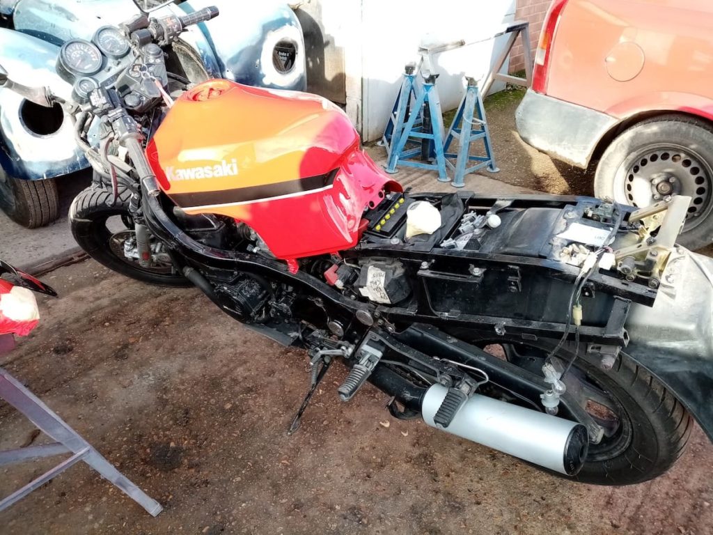Why you might need motorcycle frame straightening White's Bodyworks